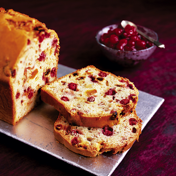 Cranberry fruit loaf with cranberry sauce - delicious ...