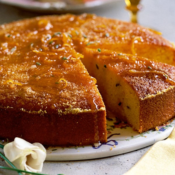 Orange And Rosemary Polenta Cake - Delicious. Magazine