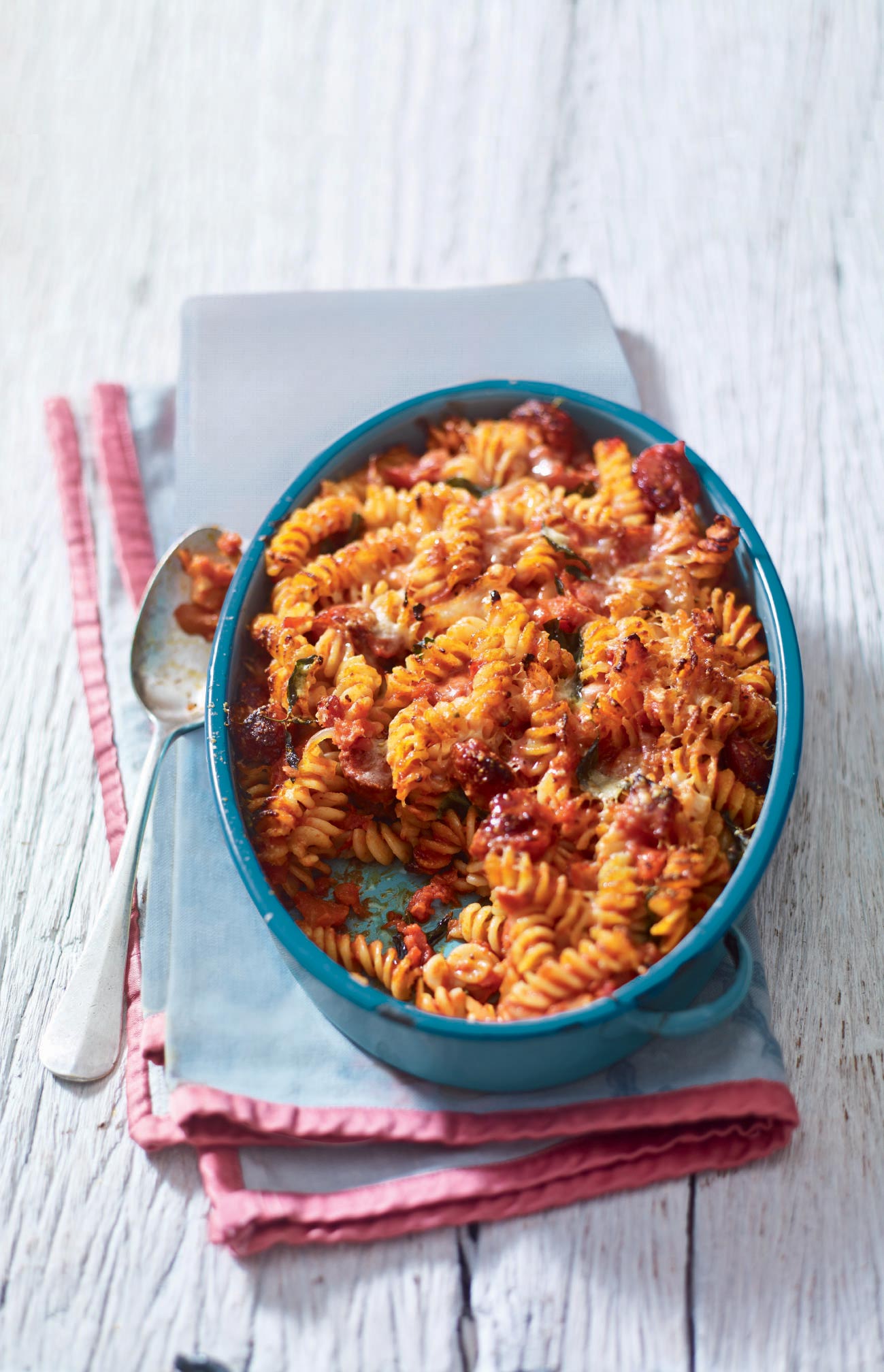 Easy Tomato And Chorizo Pasta Bake - Delicious. Magazine