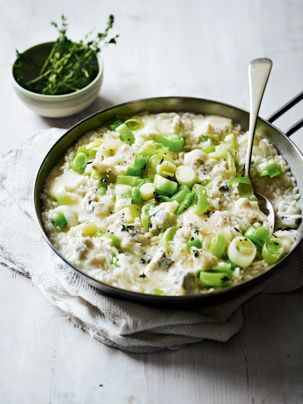 Creamy Leek And Gorgonzola Risotto - Delicious. Magazine