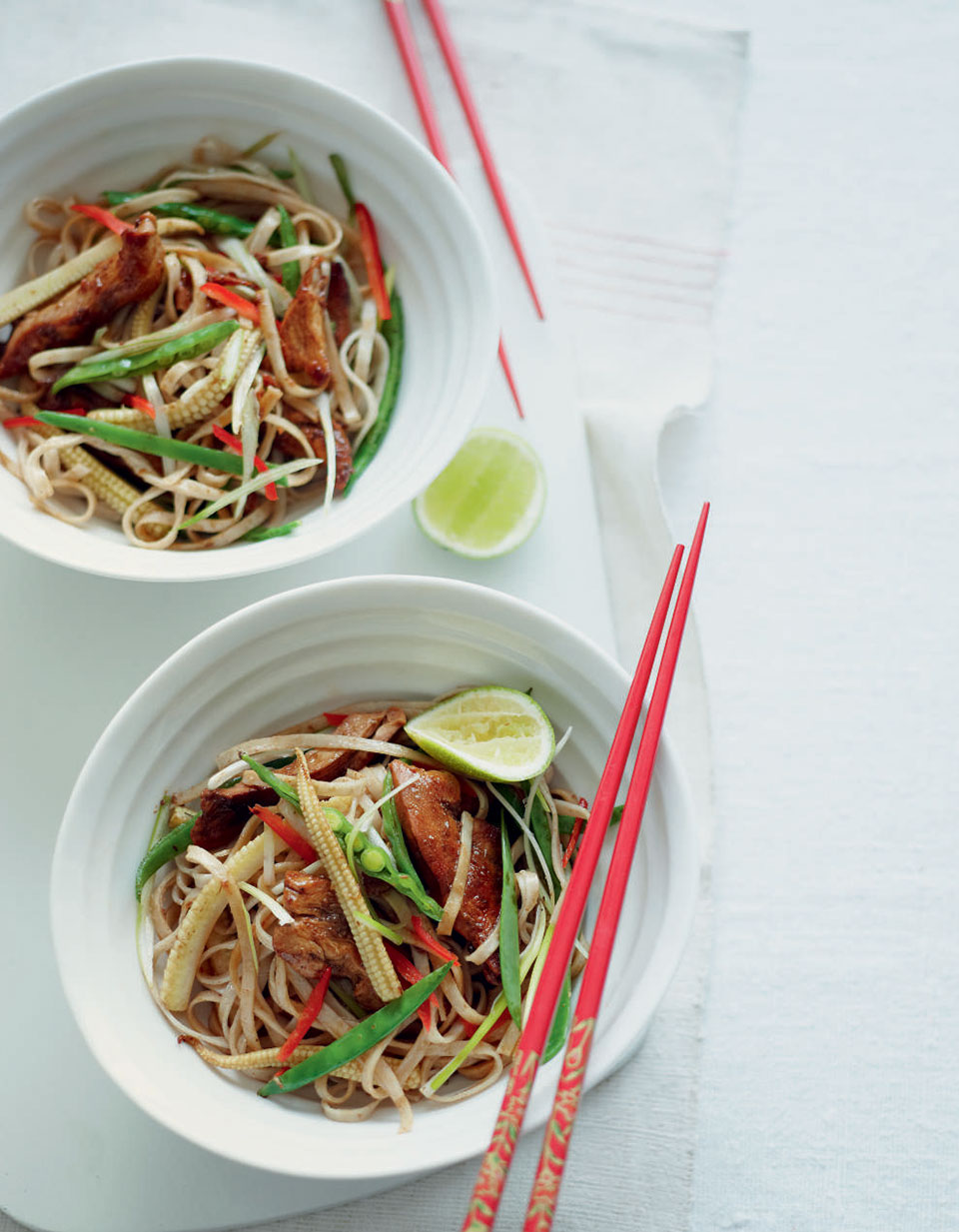 Five-spice chicken noodle stir-fry - delicious. magazine