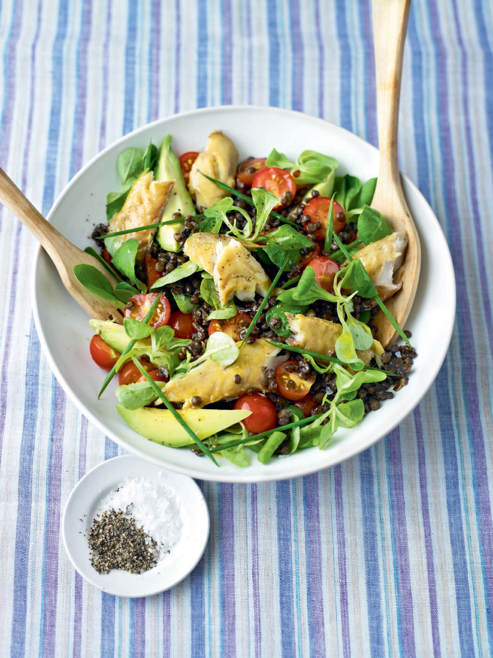 Smoked mackerel salad - delicious. magazine