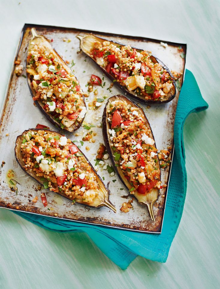 Stuffed Aubergines - Delicious. Magazine