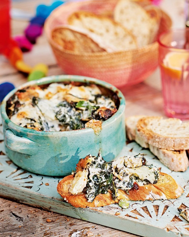 Cheesy Spinach And Artichoke Dip - Delicious. Magazine