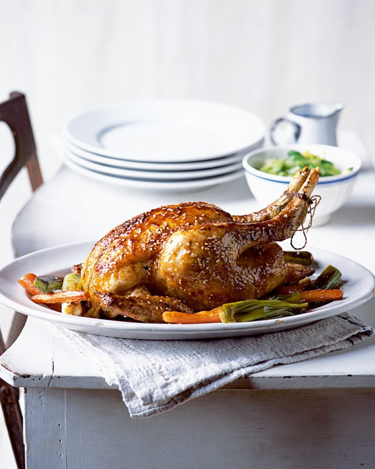 Christmas roast chicken recipe | delicious. magazine
