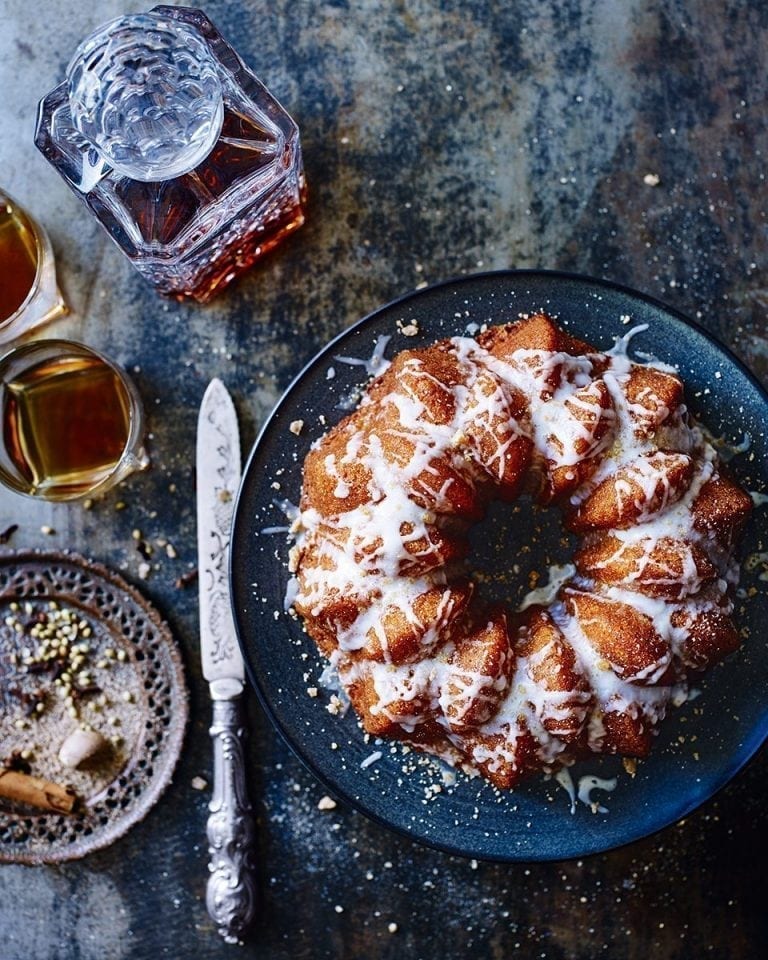 Spiced hot toddy cake recipe | delicious. magazine