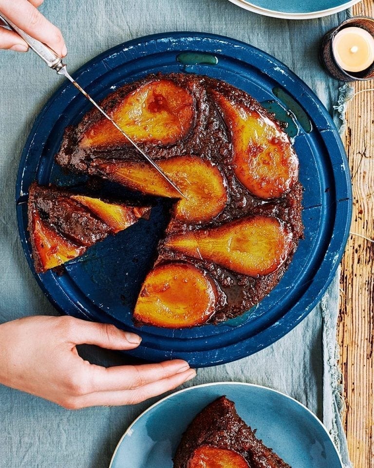 Caramel Pear Pudding Cake Recipe | King Arthur Baking