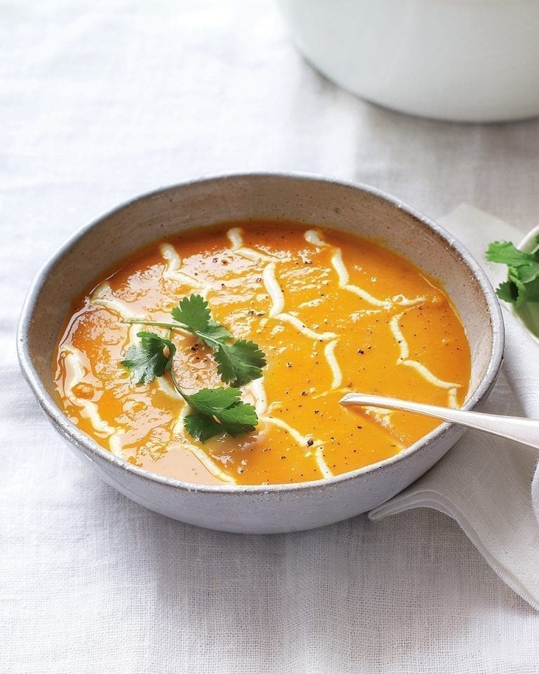 Carrot and ginger soup recipe