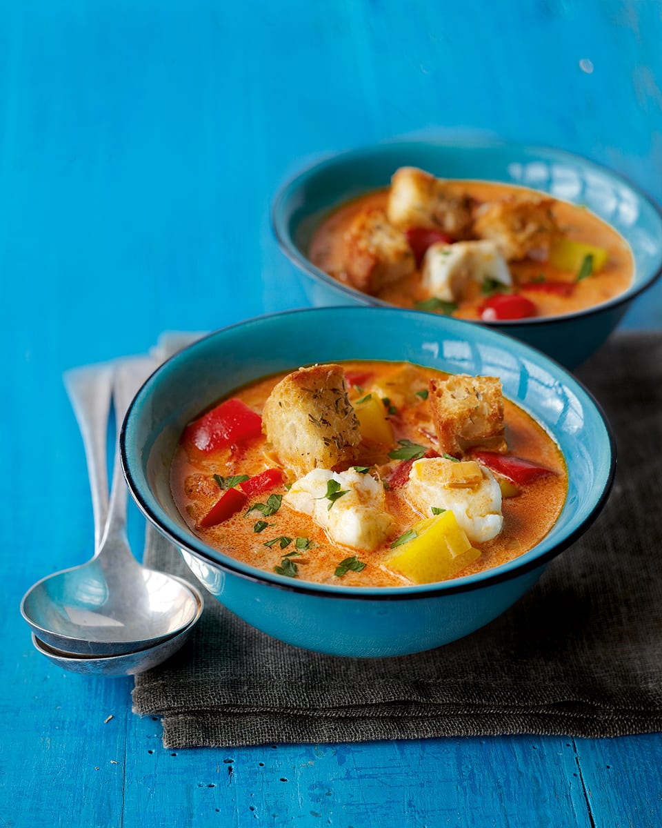 Freezable fish soup recipe | delicious. magazine