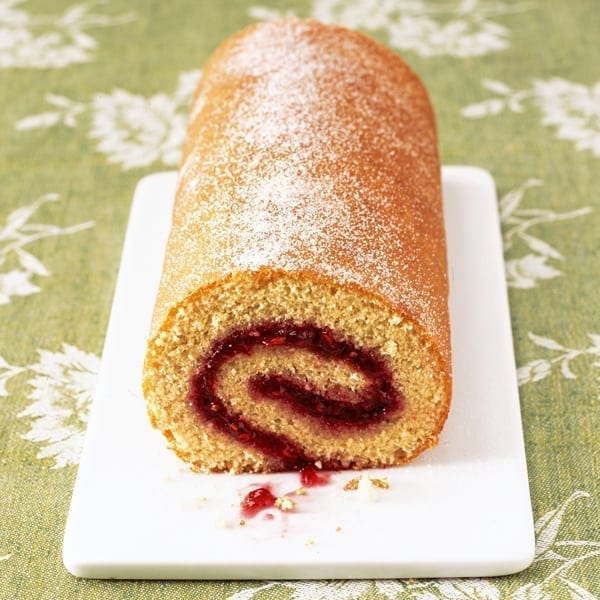 Raspberry Chocolate Swiss Roll - Spend With Pennies