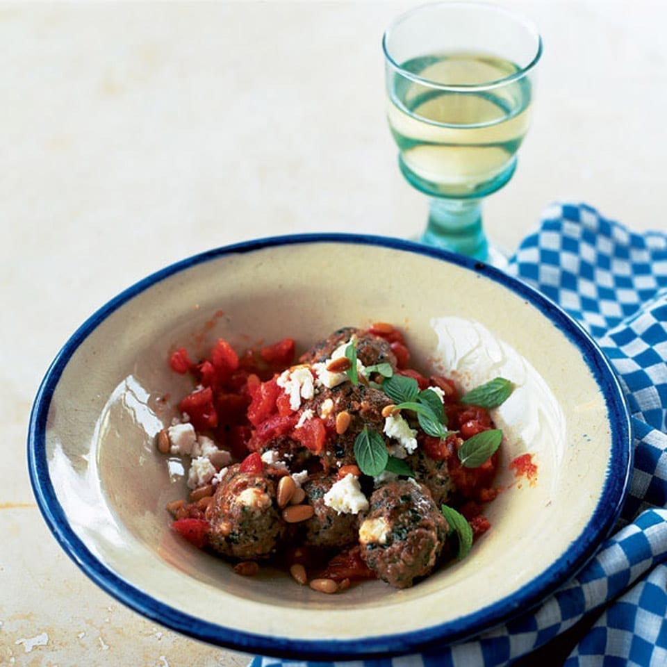 Lamb And Feta Meatballs Recipe