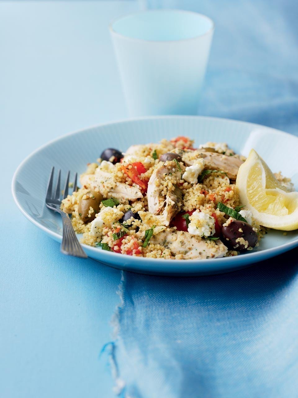 Chicken And Feta Couscous Recipe Delicious Magazine