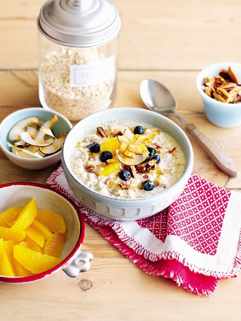 Healthy gluten-free porridge with berries | delicious. magazine