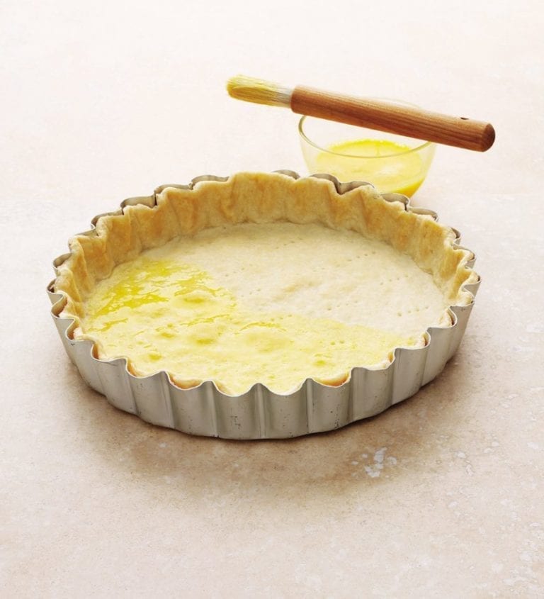 how-to-line-a-tart-tin-with-shortcrust-pastry-video-delicious-magazine