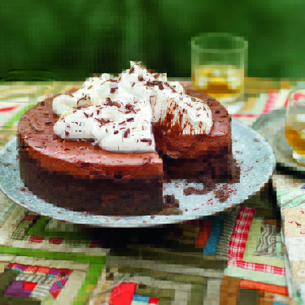 Hot Chocolate Poke Cake • Dance Around the Kitchen