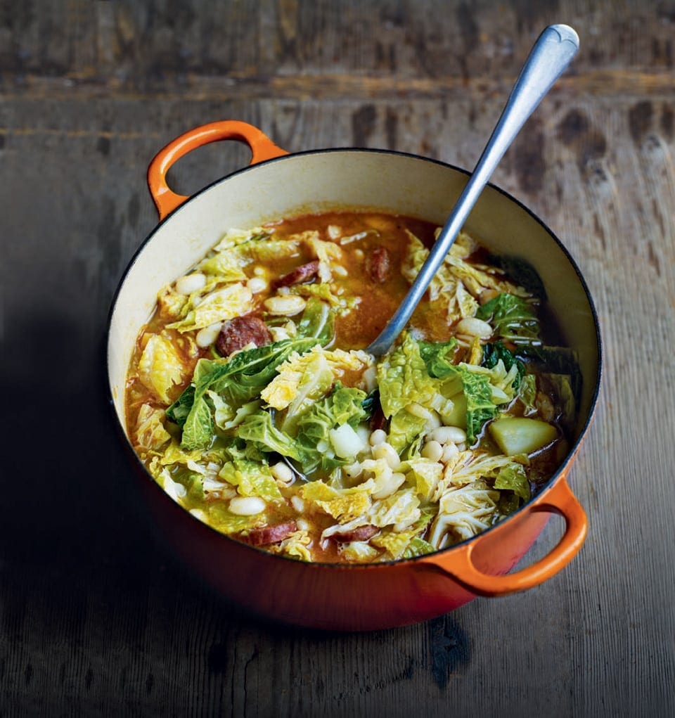 The BEST Caldo Verde Recipe (Portuguese Green Soup)