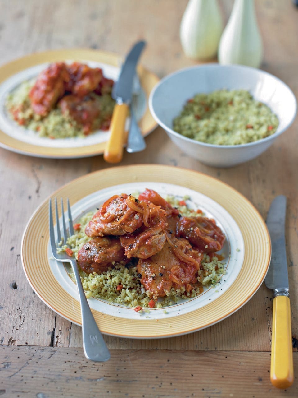 Chicken and Couscous Tagine recipe