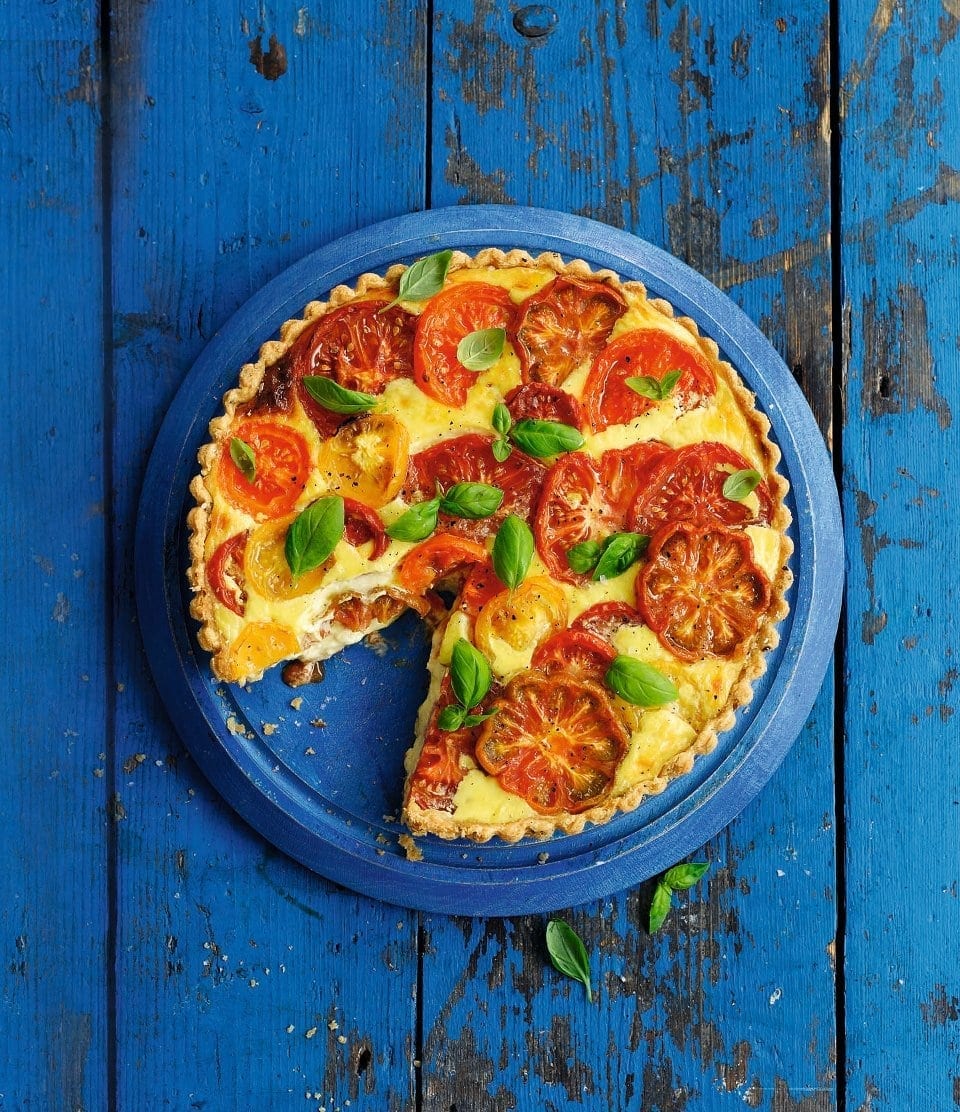 Asparagus Frittata with Tomato Chutney