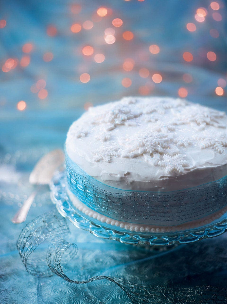 Buttercream Rosettes Christmas Cake – Da Cakes Houston