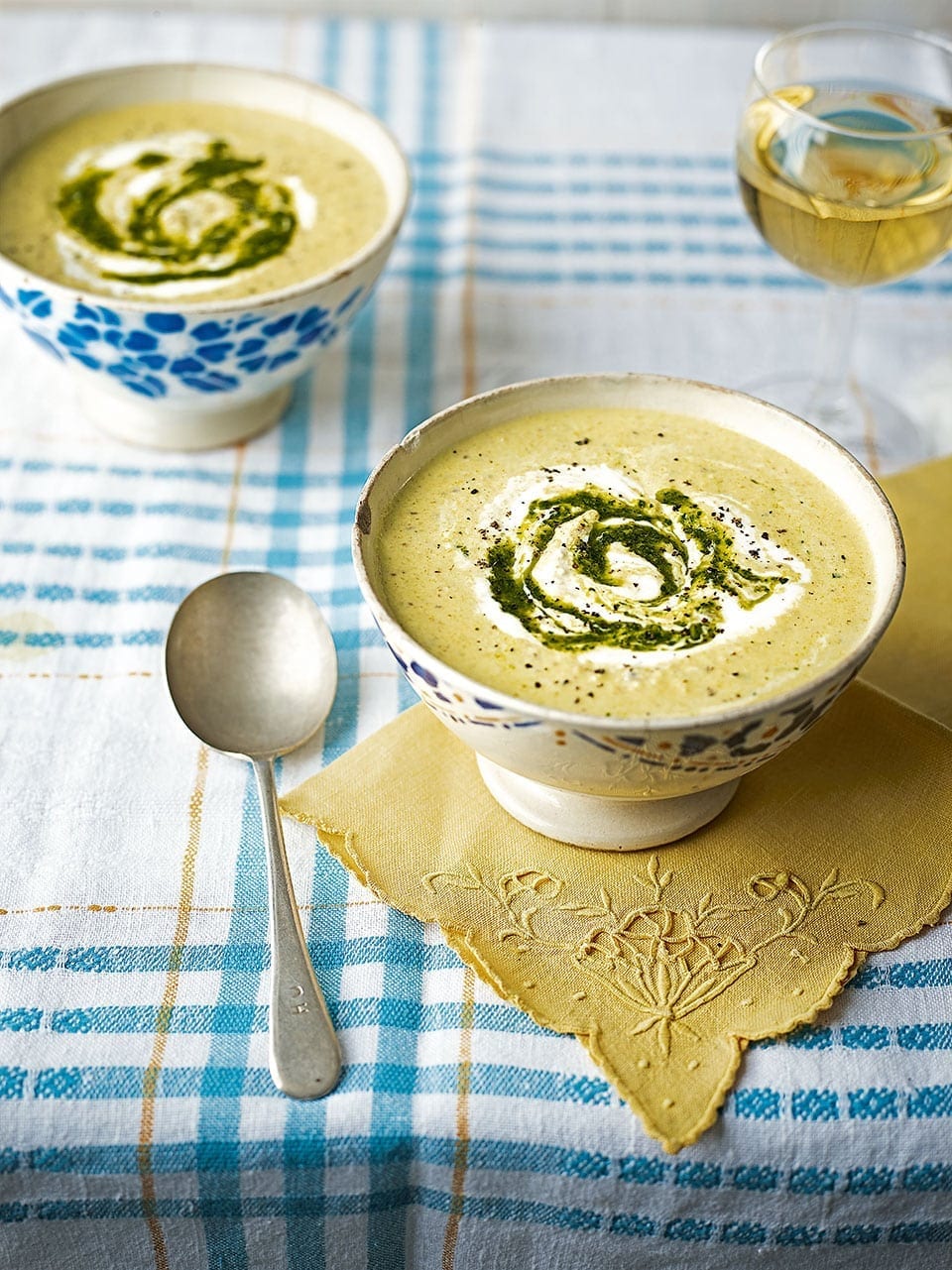 Chilled cucumber and almond soup recipe | delicious. magazine