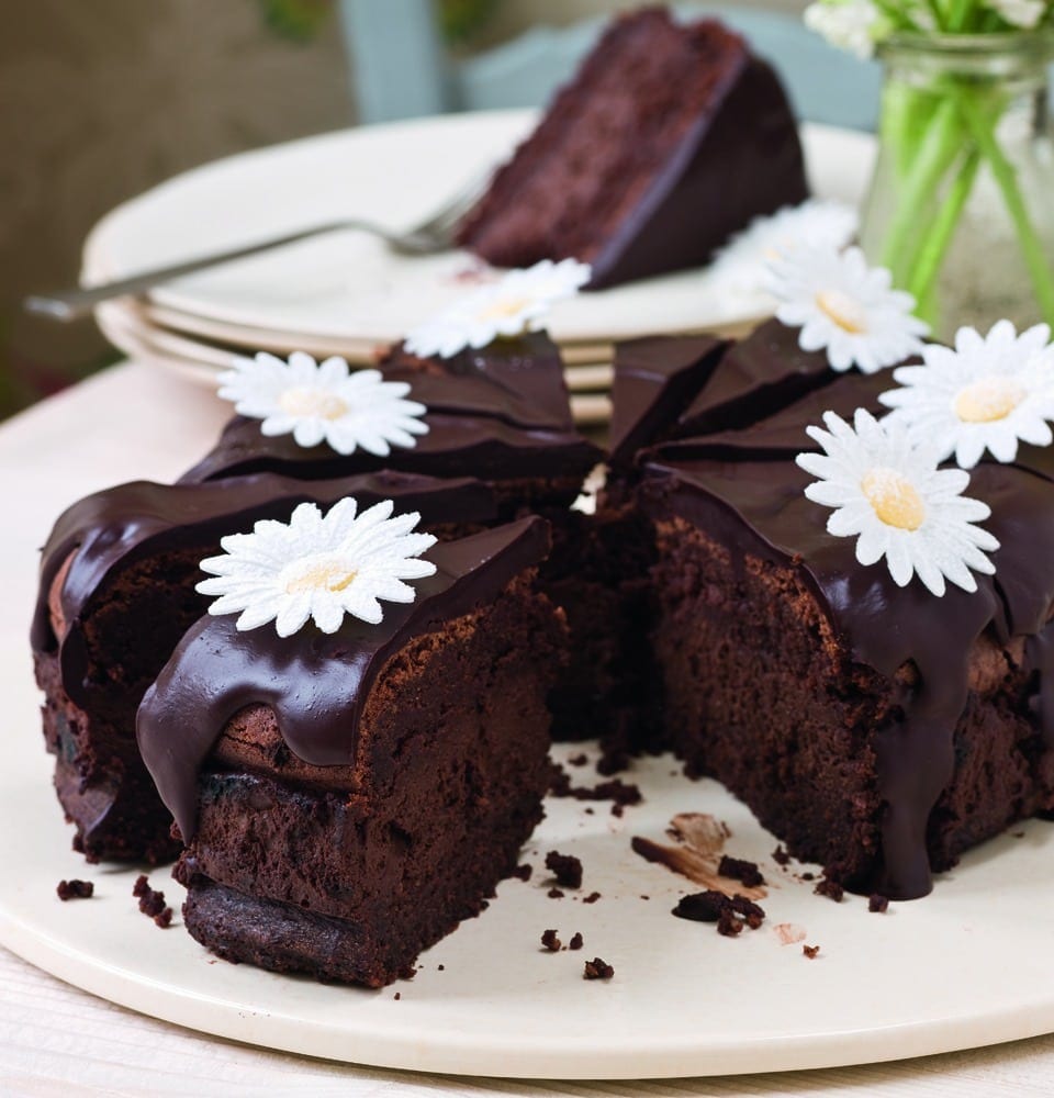 Chocolate Mousse Cake Recipe - Soft & Moist