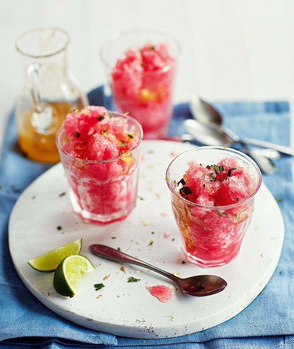 Watermelon And Vodka Granita Recipe Delicious Magazine