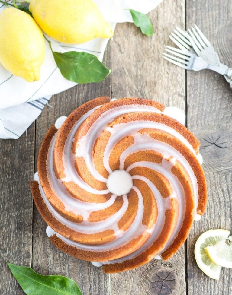 Luscious Lemon Lavender Cake - The Sugar Coated Cottage
