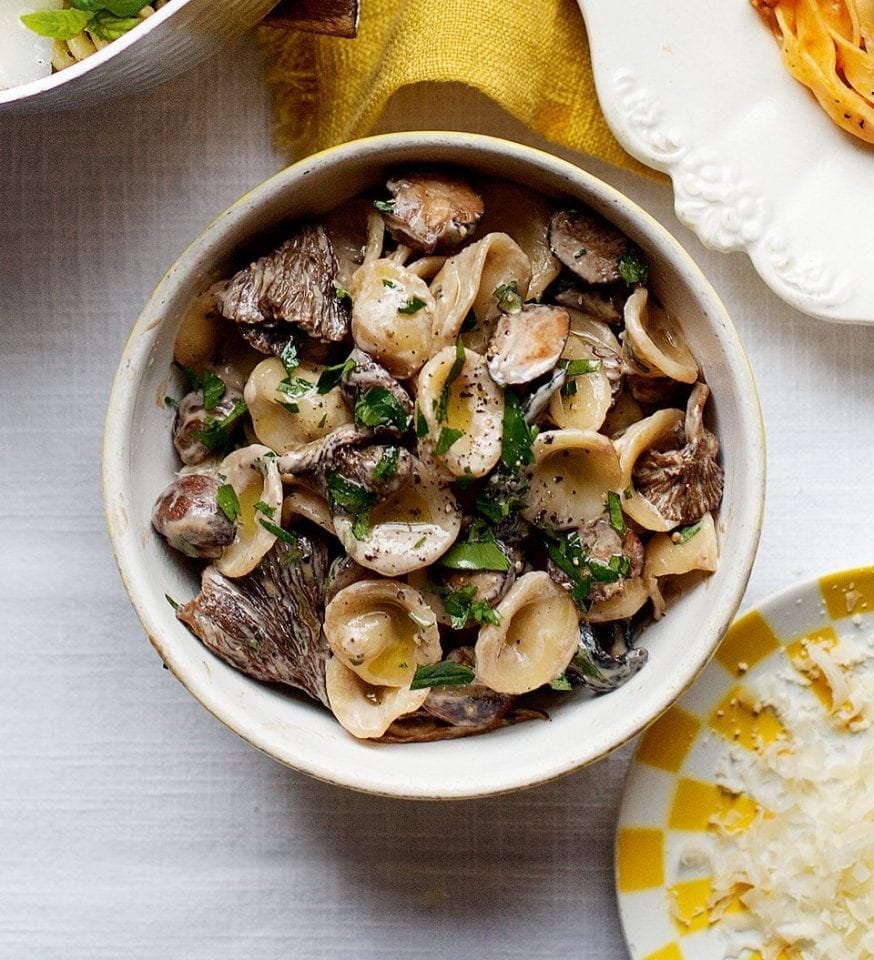 Orecchiette with morels recipe | delicious. magazine