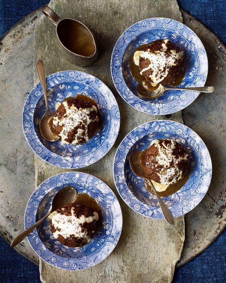 Ginger and brandy puddings recipe | delicious. magazine