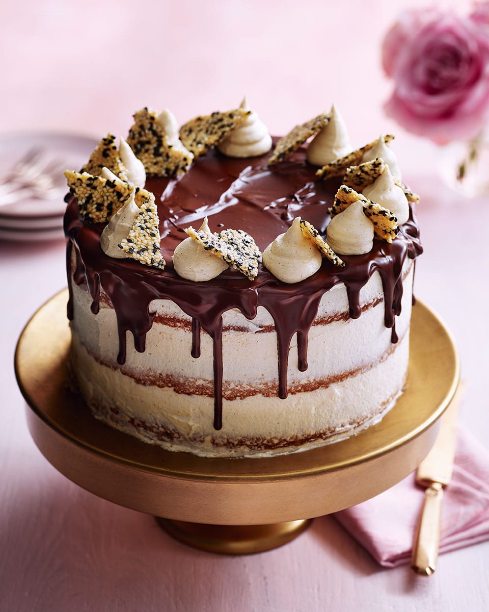 White Chocolate Raspberry Brownie Cake - Cake by Courtney