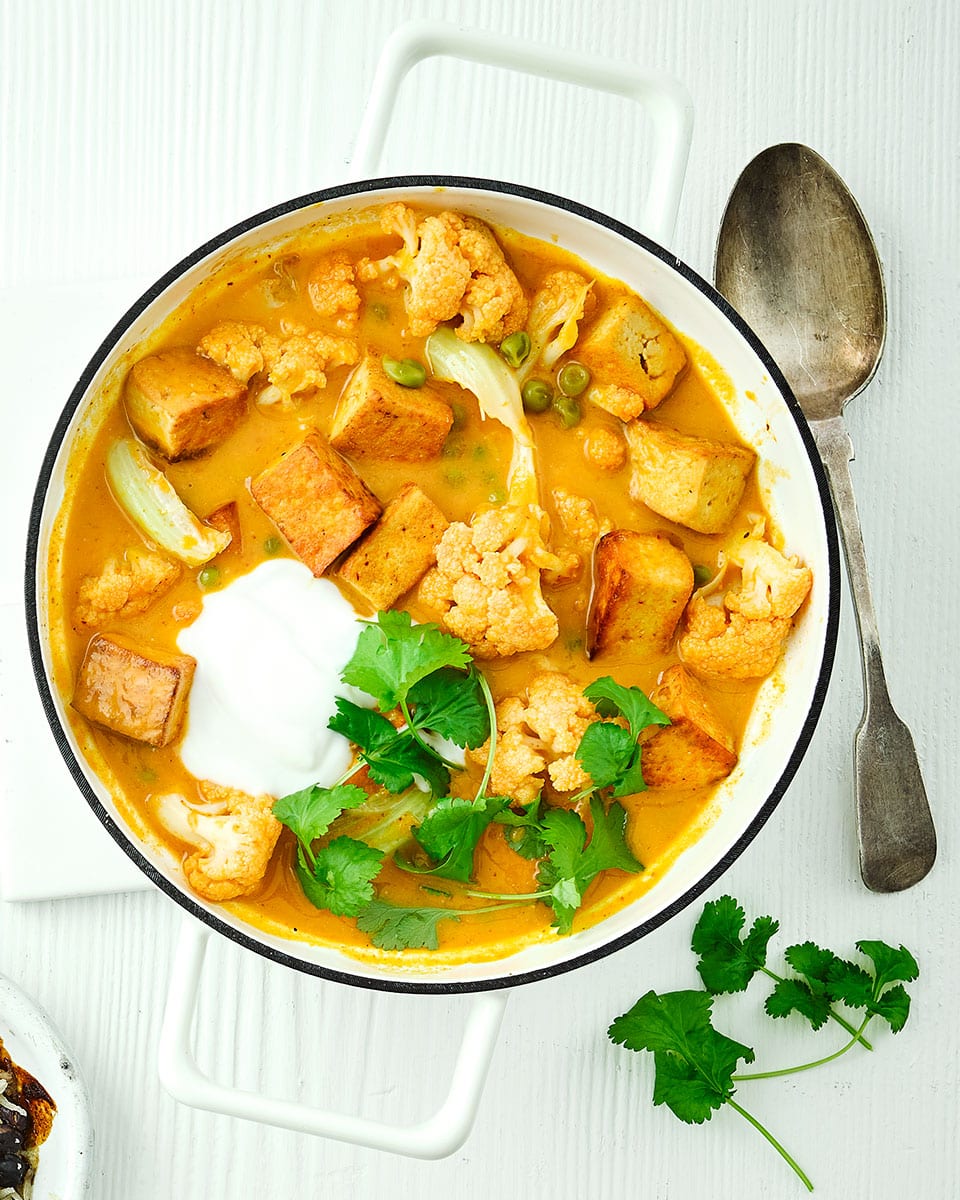 Tofu and cauliflower curry recipe | delicious. magazine