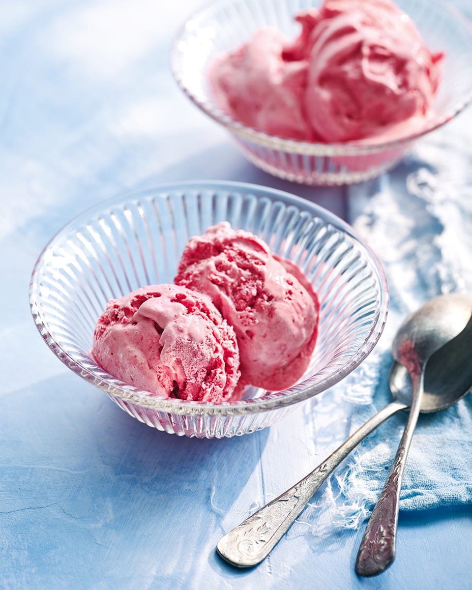 Quick raspberry ice cream recipe | delicious. magazine