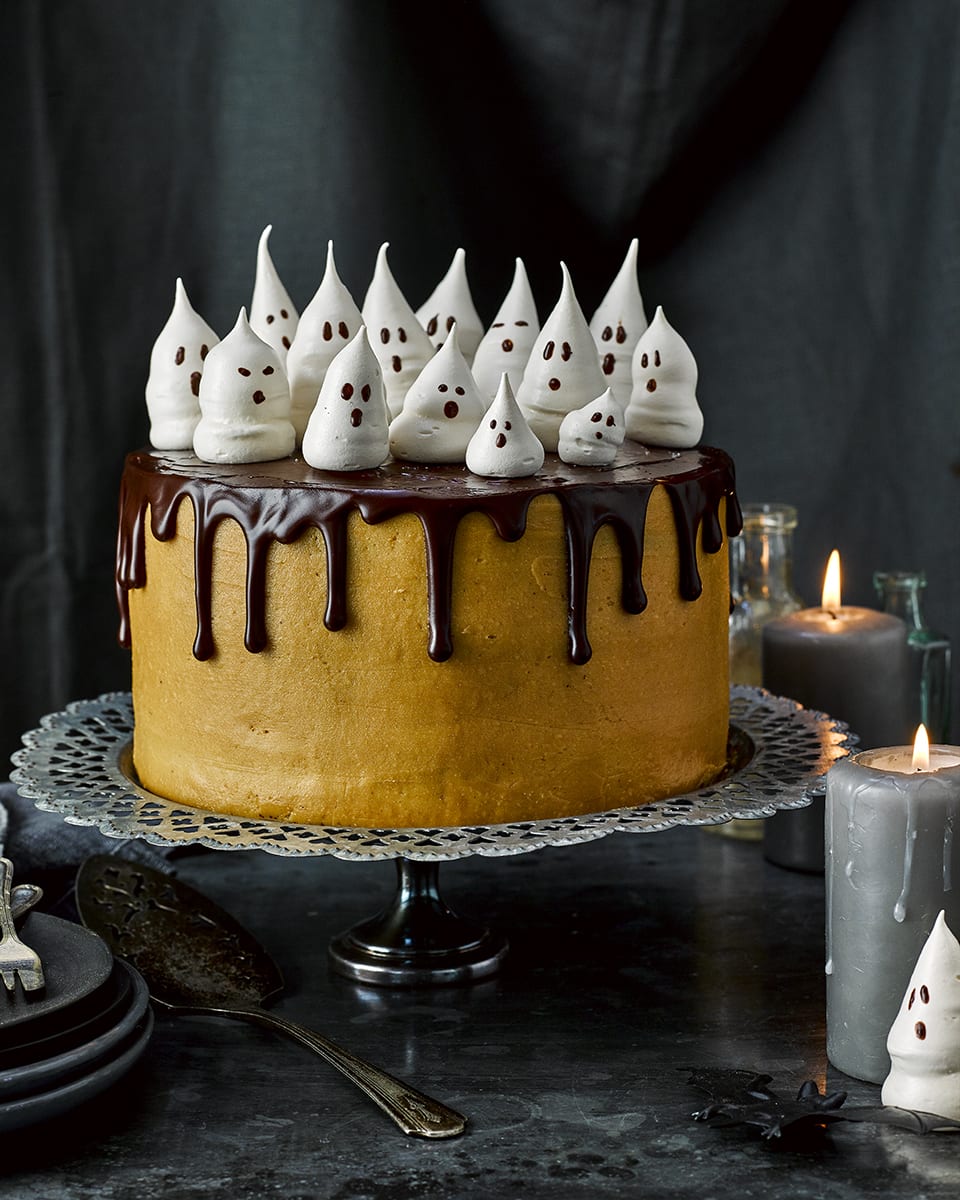 Festive & Fun - Halloween Bundt Cake! - The Melrose Family