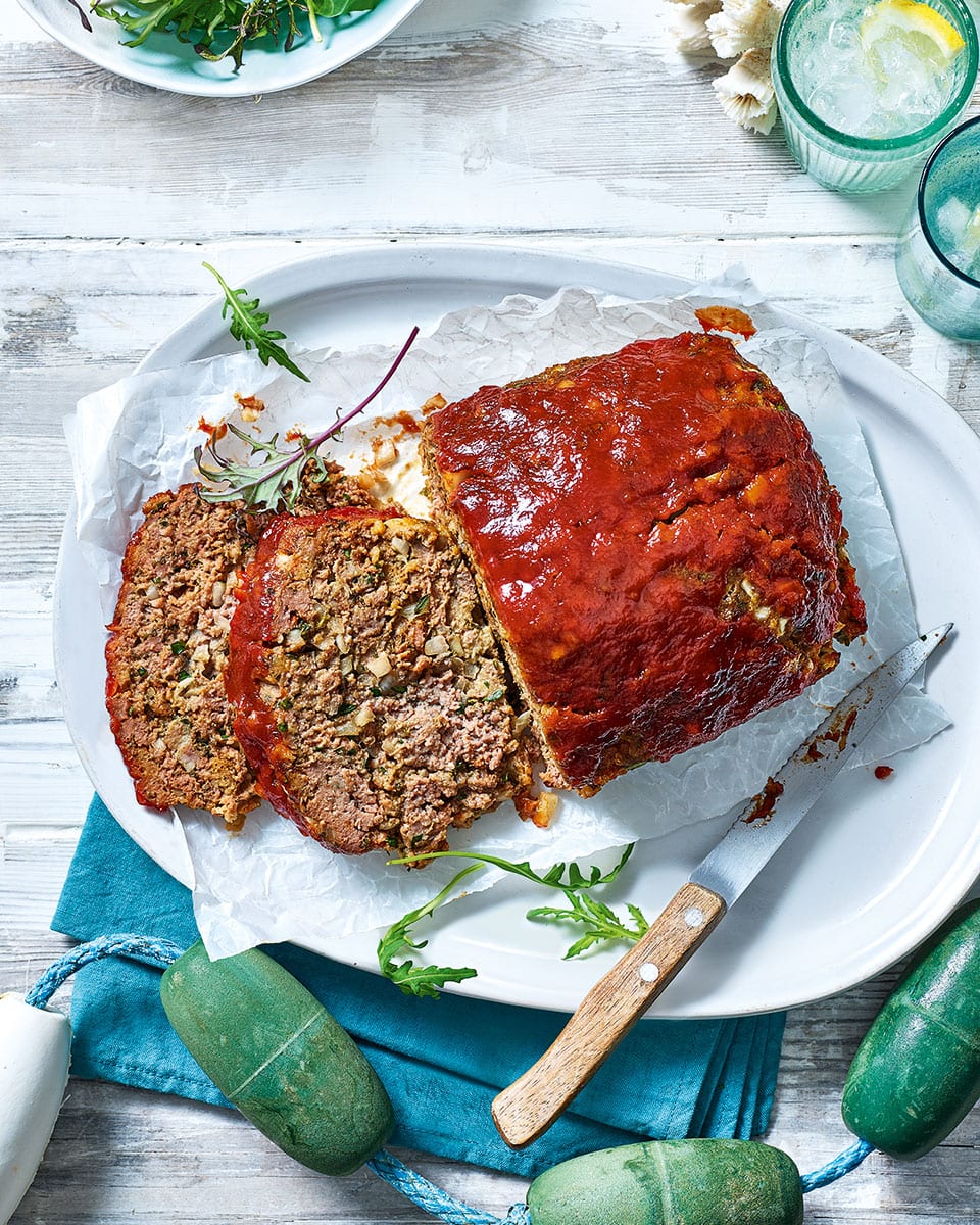 Easy Meatloaf With Sticky Glaze Recipe Delicious Magazine