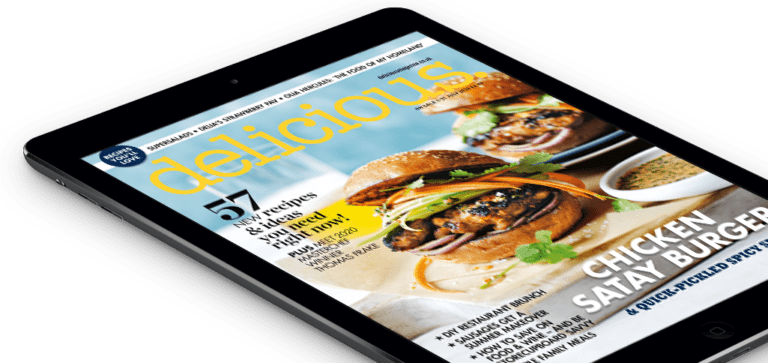 Subscribe to the digital edition of delicious. magazine