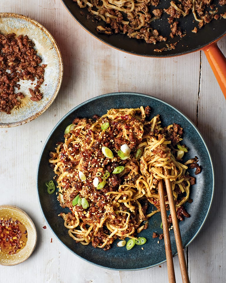 Vegan Spicy Noodles Recipe for One - Wicked Kitchen