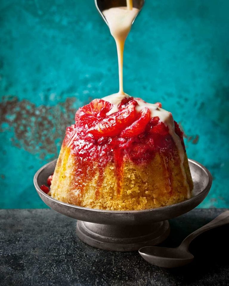 What's-in-your-cupboard steamed sponge pudding recipe