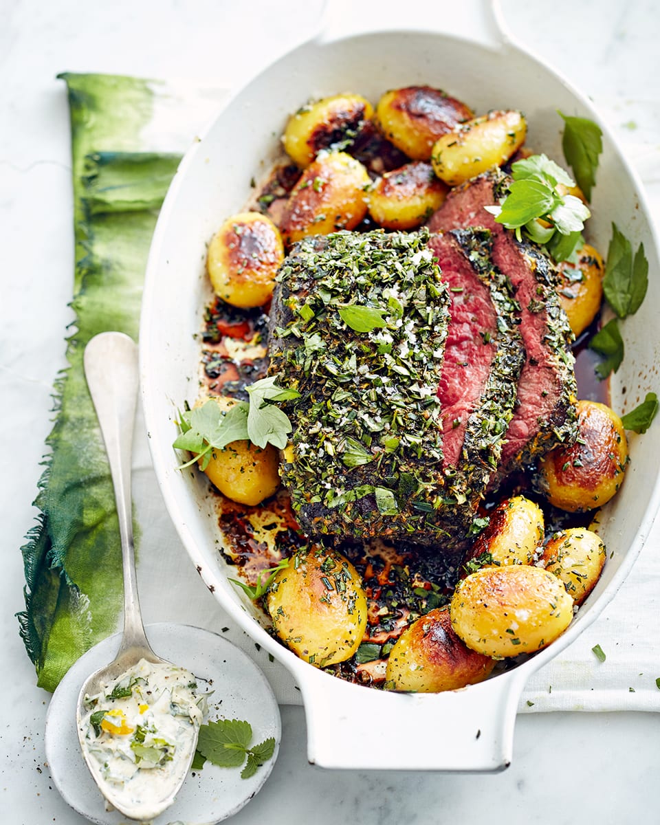 Herby Roasted Jersey Royals Recipe