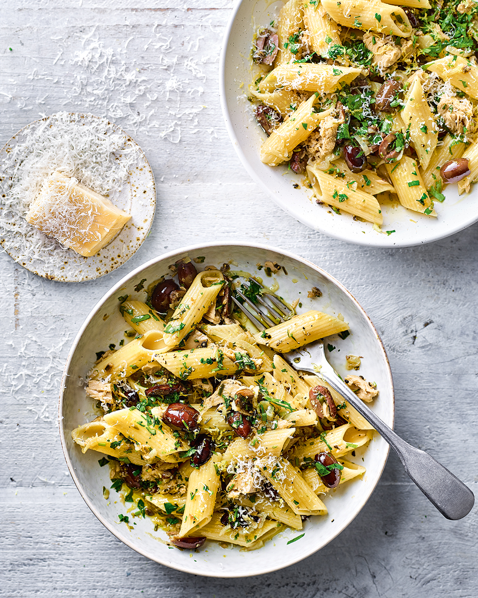 Tuna and anchovy pasta - delicious. magazine