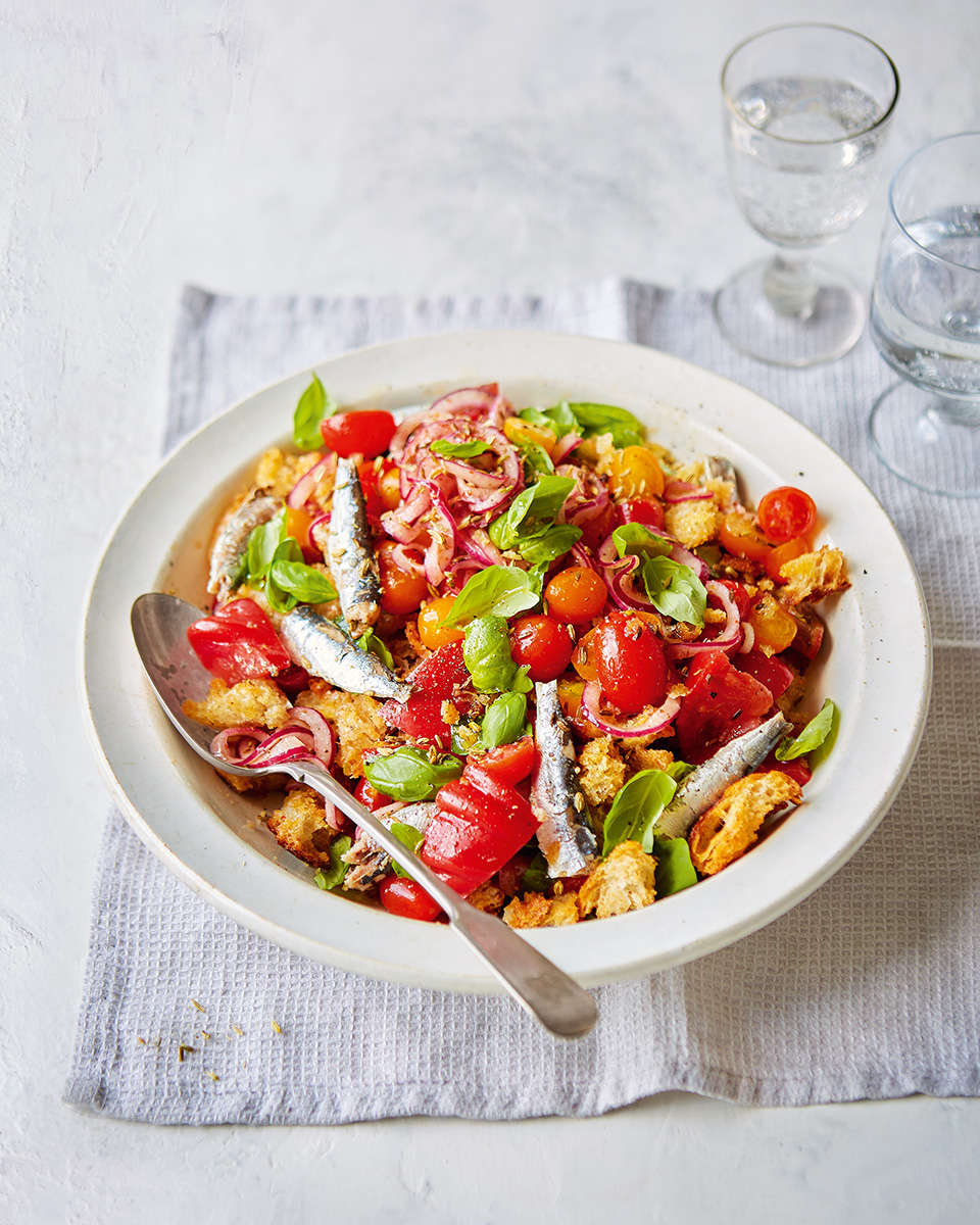 Sardine and tomato panzanella - delicious. magazine