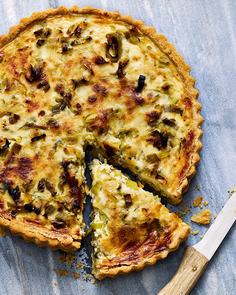 Leek, comté and thyme quiche delicious. magazine