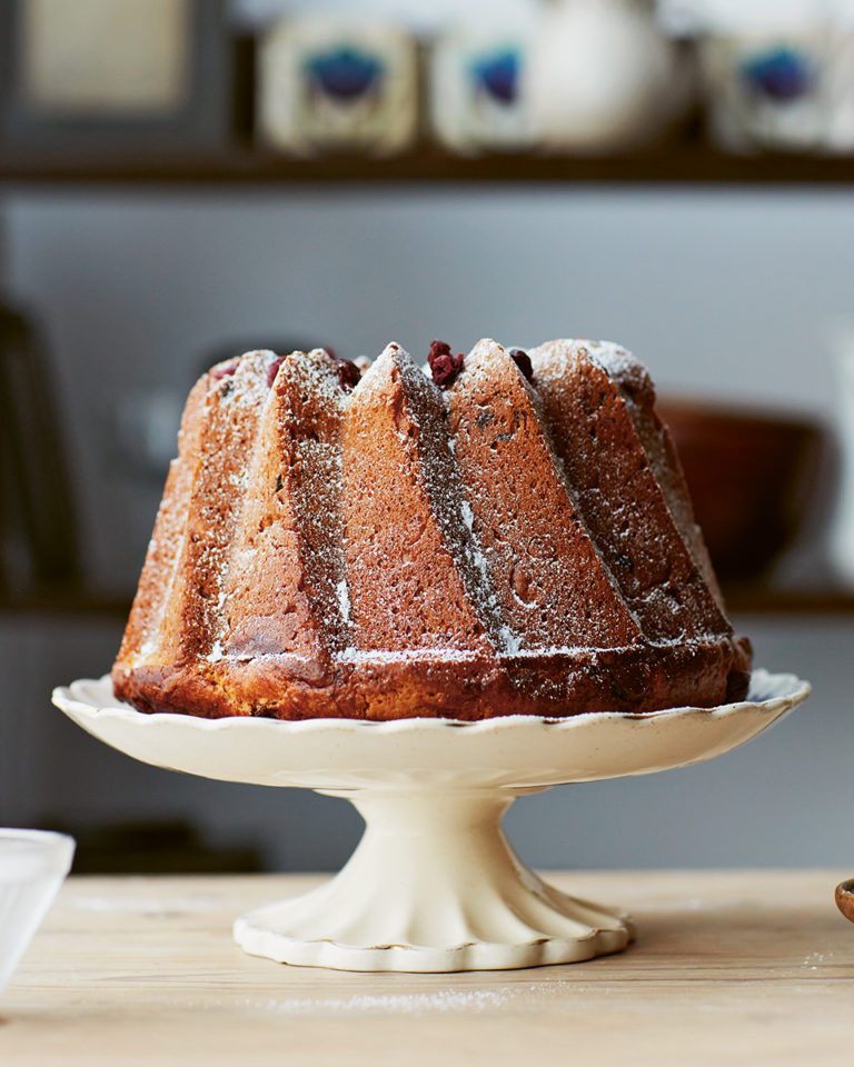 Delicious Sea Buckthorn Bundt Cake, Vegan Recipes - Erbology