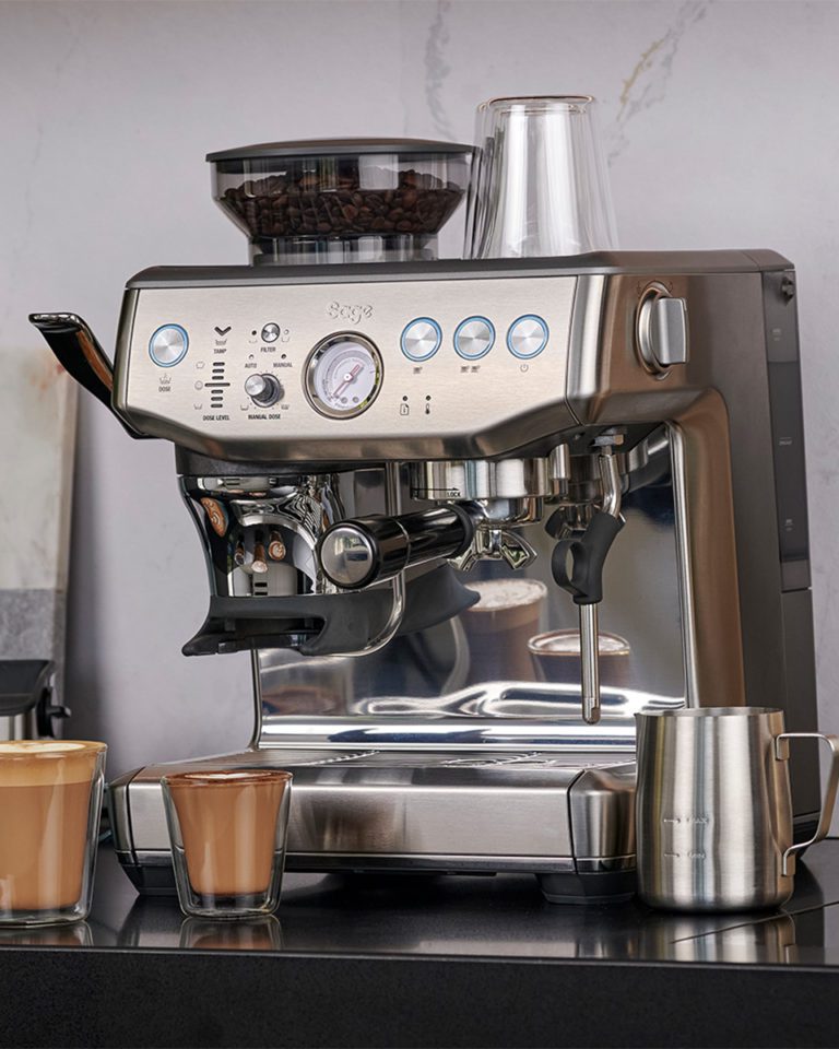 delicious. reviews: the Sage Barista Express Impress coffee machine