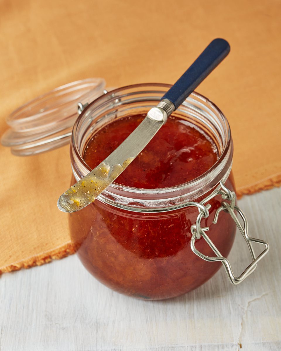 Apricot jam delicious. magazine