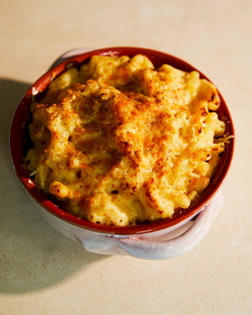 4 ingredient Air Fryer Mac n Cheese Delicious Magazine