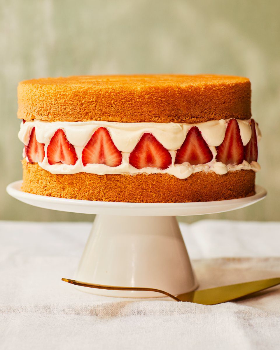 Recipe: Angel Cake Slices a la Prue Leith