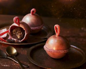 Chocolate baubles