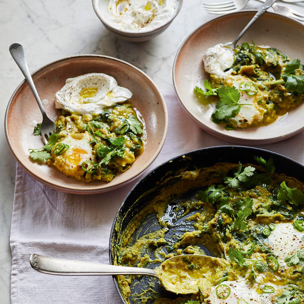 Anna Jones' turmeric dal eggs from Brunch in London by OnePlate