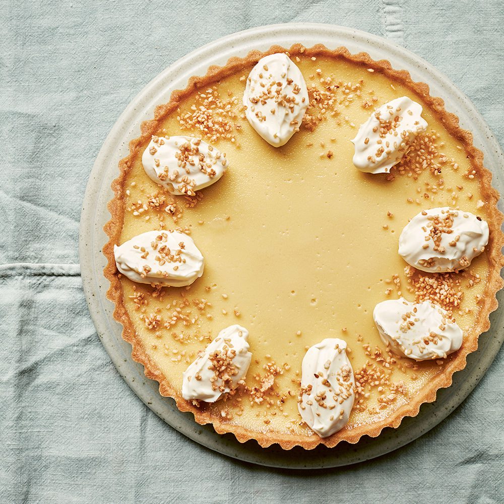 Salted honey tart from I'll Bring Dessert by Benjamina Ebuehi