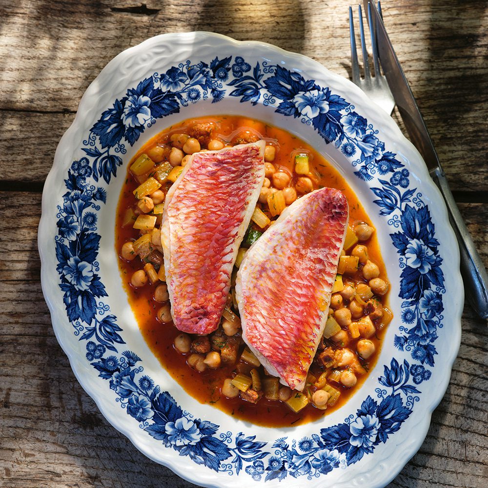 Red mullet from Tom Kerridge Cooks Britain